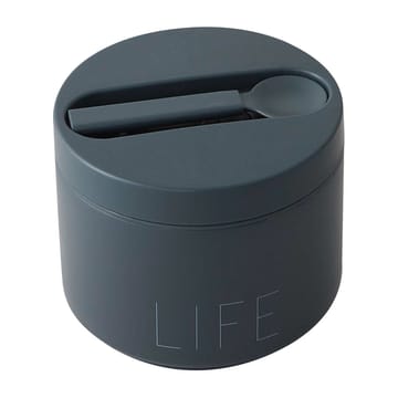 Design Letters thermosbox klein - Life-Royal blue - Design Letters