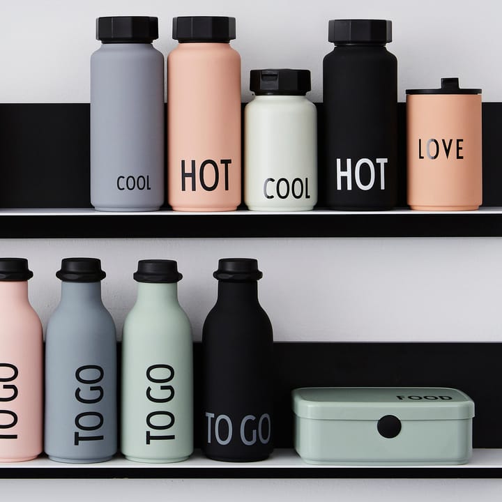 Design Letters thermosfles klein, Groen Design Letters