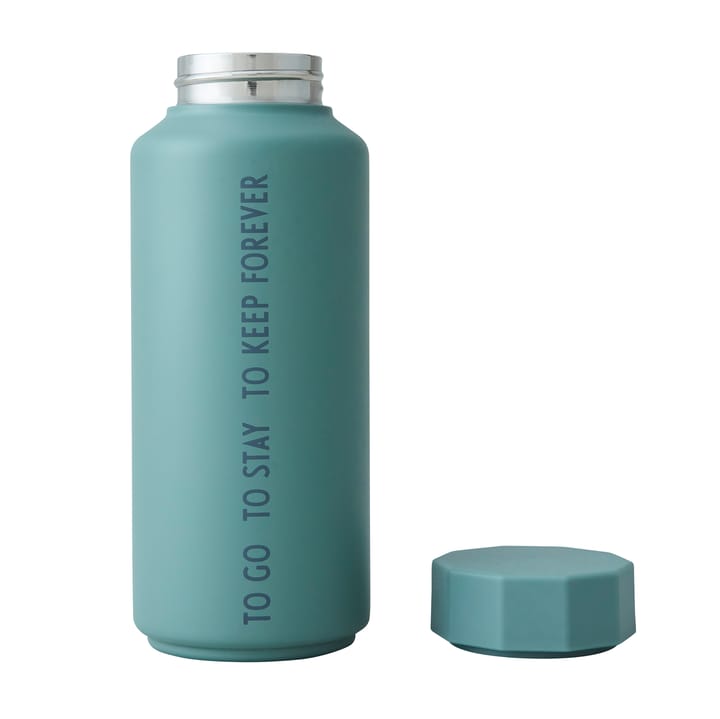Design Letters thermosfles special edition, Dusty green Design Letters