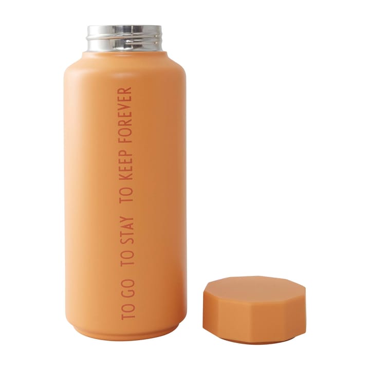 Design Letters thermosfles special edition, Oranje Design Letters