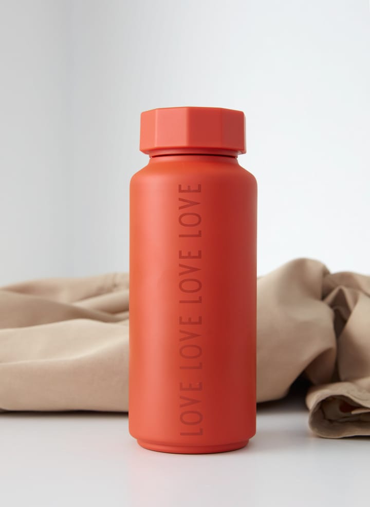 Design Letters thermosfles special edition, Terracotta Design Letters