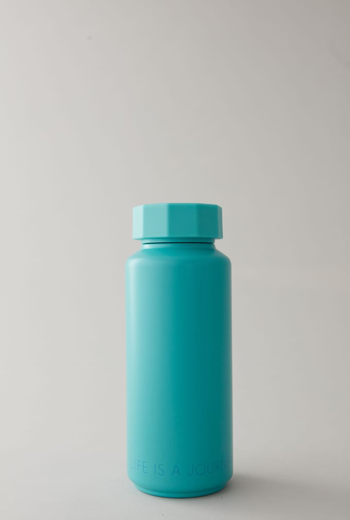 Design Letters thermosfles special edition, Turquoise Design Letters