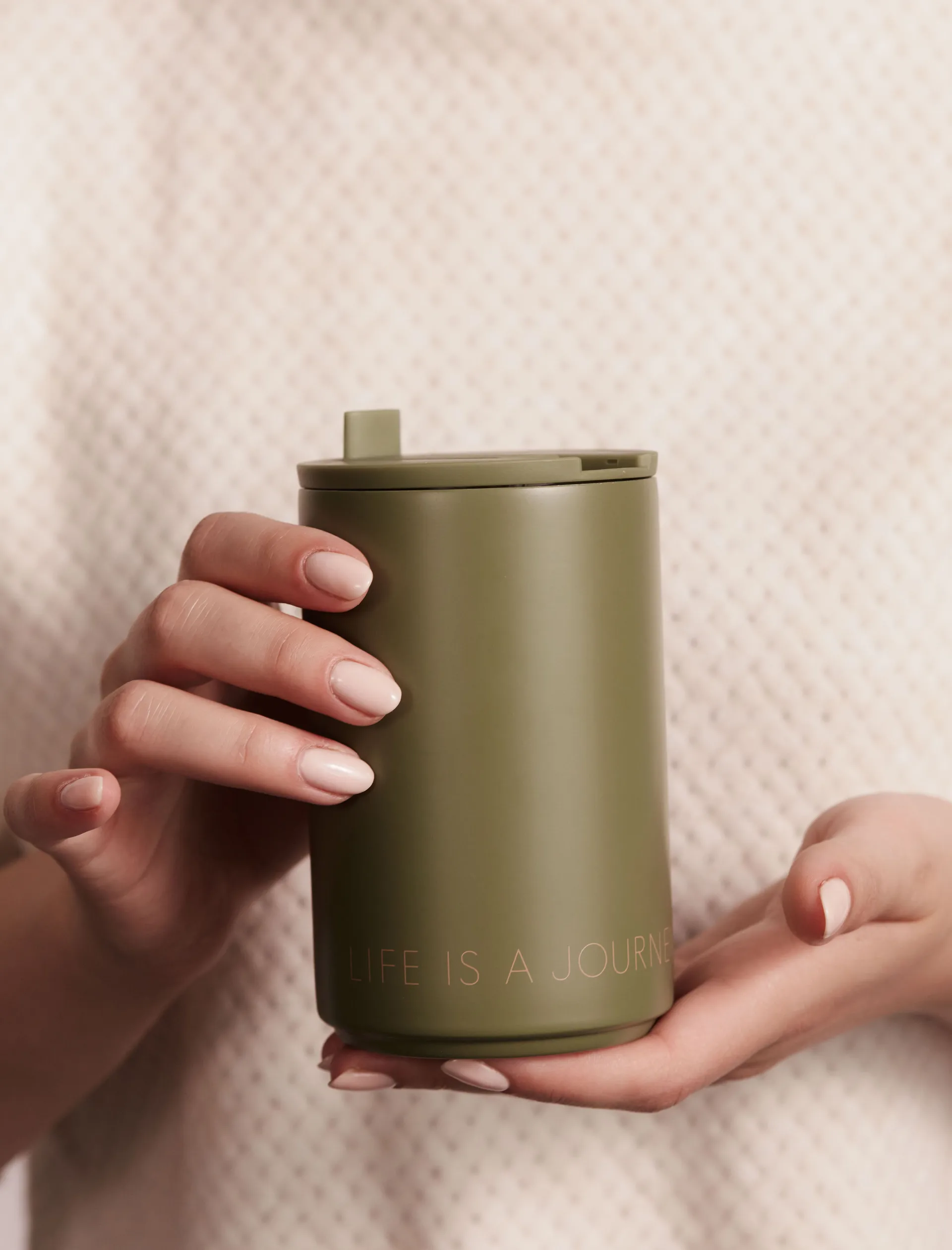 Design Letters thermosmok, Forest green Design Letters