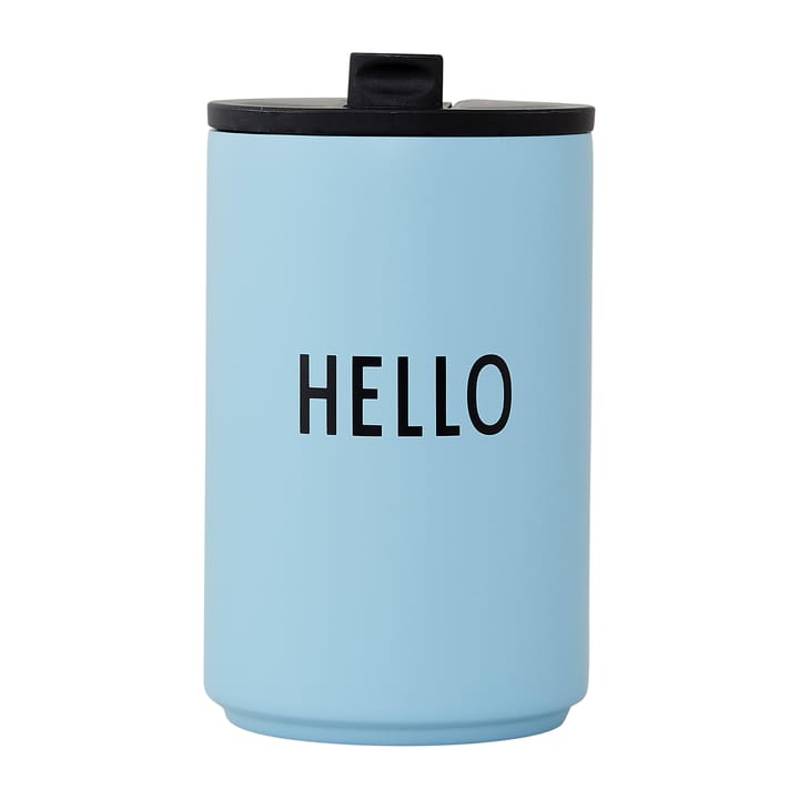 Design Letters thermosmok, Light blue-hello Design Letters