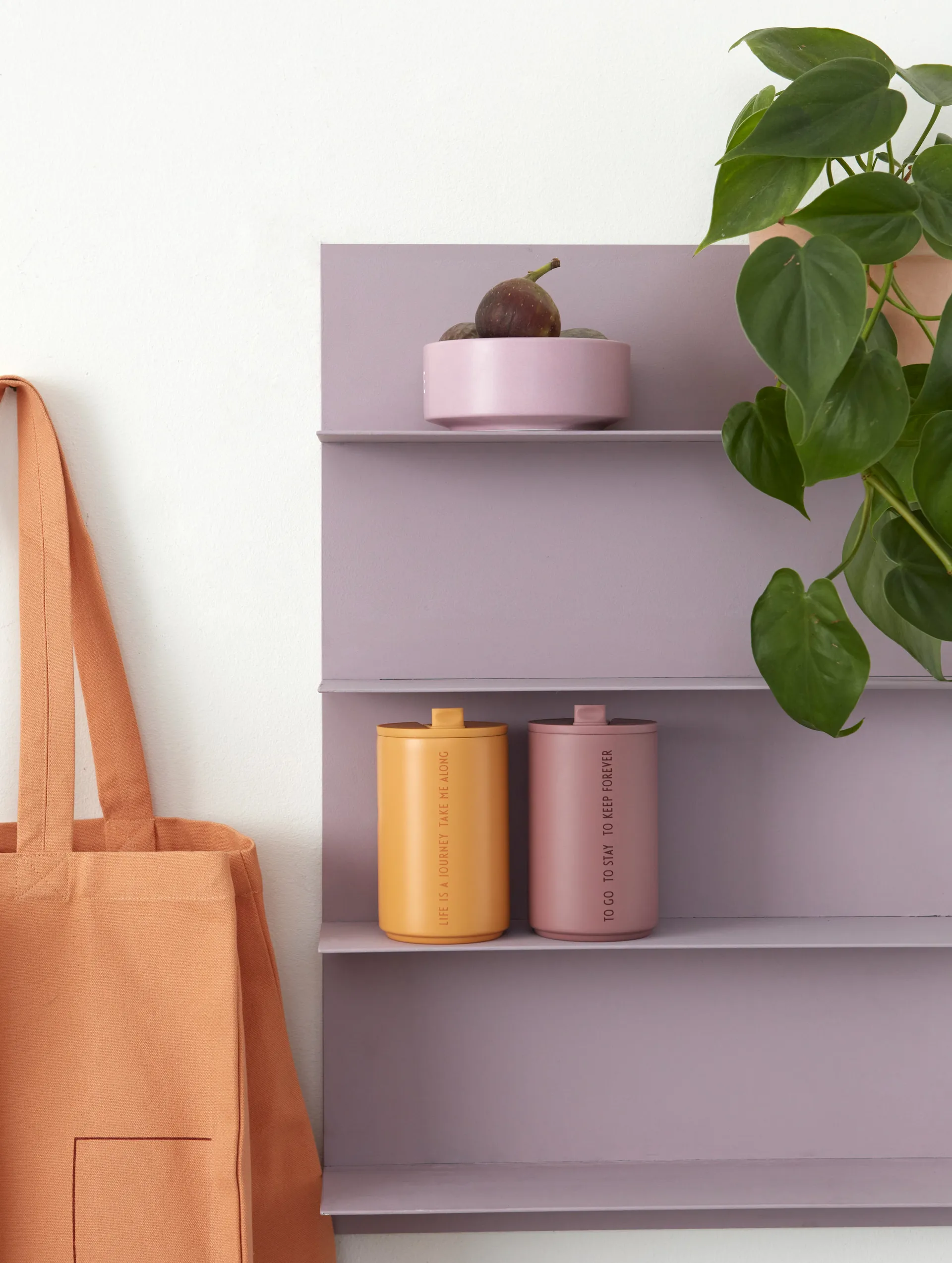 Design Letters thermosmok, To Go (ash rose) Design Letters