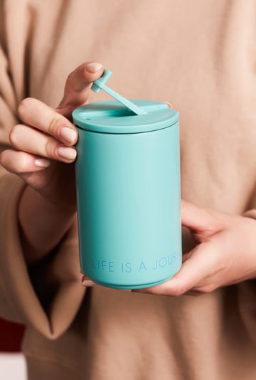Design Letters thermosmok - Turquoise - Design Letters