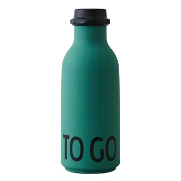 Design Letters TO GO drinkfles - Donkergroen - Design Letters