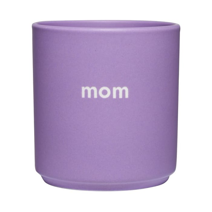 Design Letters VIP favoriete mok 25 cl - Lilac, Mom Collection - Design Letters