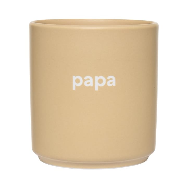 Design Letters VIP favoriete mok 25 cl - Papa, DAD Collection - Design Letters