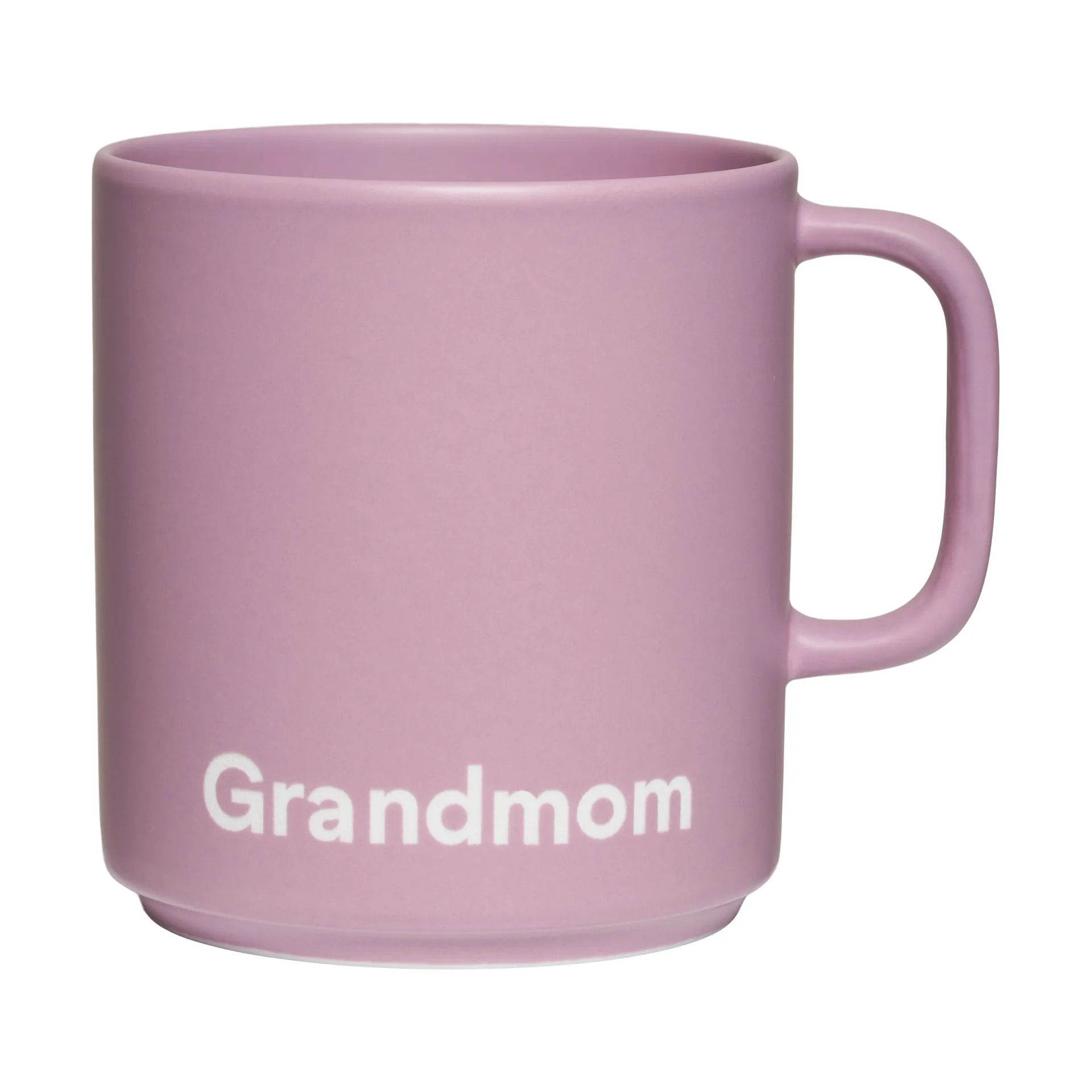 Design Letters VIP favoriete mok met oor 25 cl, Grandmom-lavender Design Letters