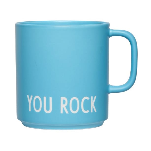 Design Letters VIP favoriete mok met oor 25 cl - You rock - Design Letters