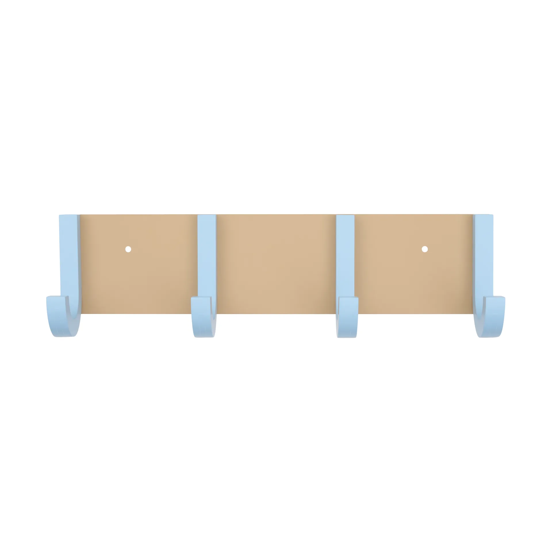 Jay kledinghanger 4 haken, Beige-light blue Design Letters