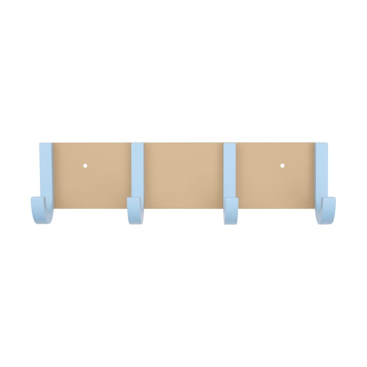 Jay kledinghanger 4 haken - Beige-light blue - Design Letters