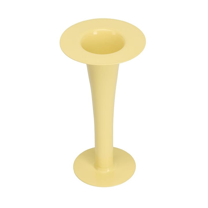 Trompet 2-in-1 vaas en kandelaar 24 cm - Yellow - Design Letters