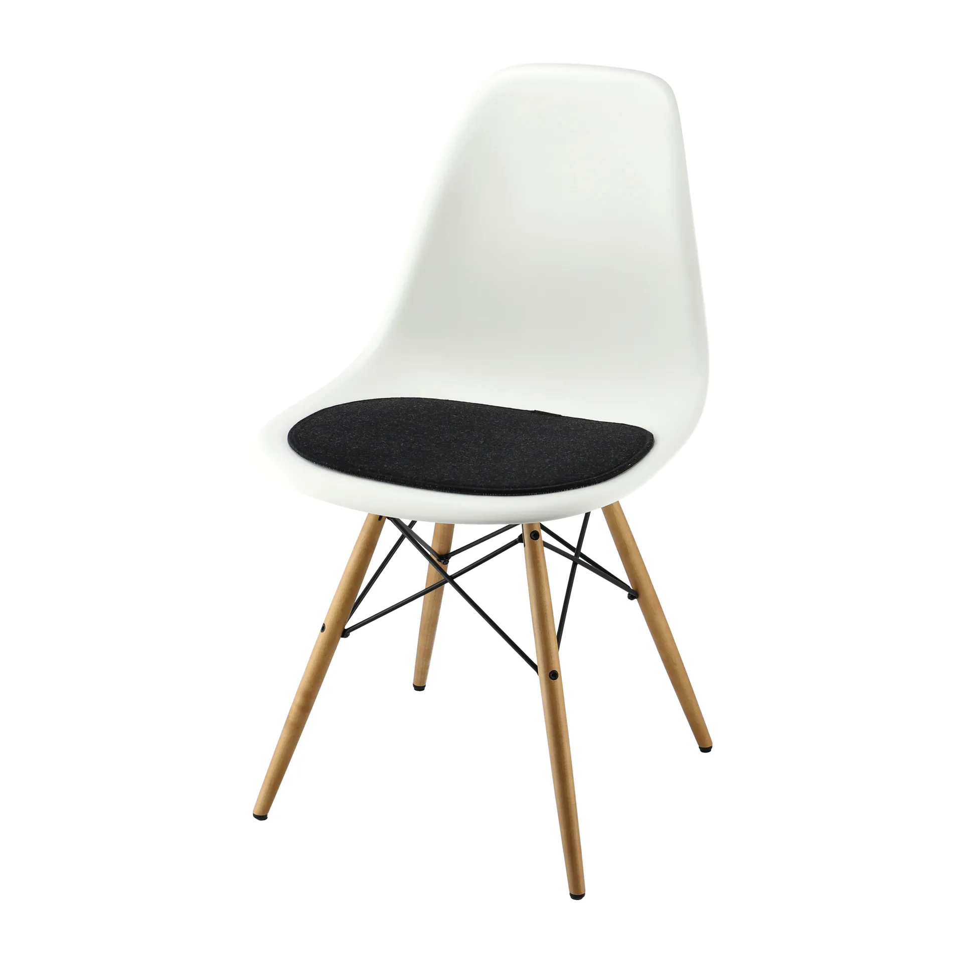 Eames DSR/DSW kussen, antraciet Designers Eye