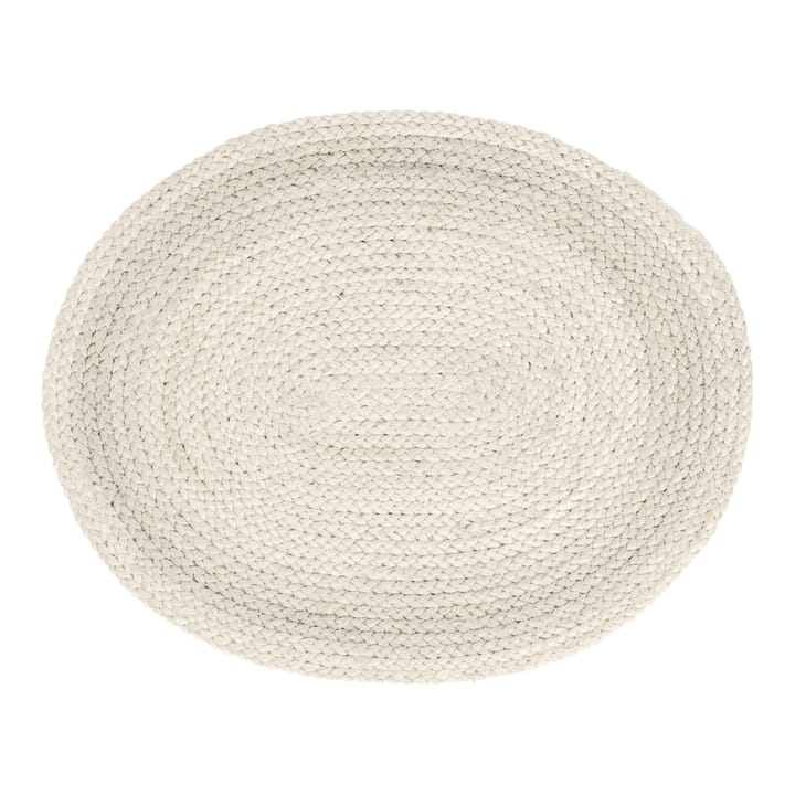 Braided placemat ovaal - Ivory - Dixie