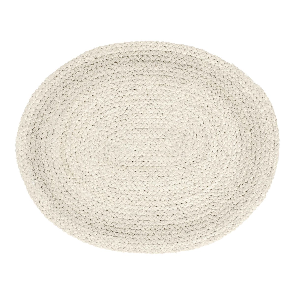 Dixie Braided placemat ovaal Ivory | Scandinavisch Interieur | Placemats | Beige