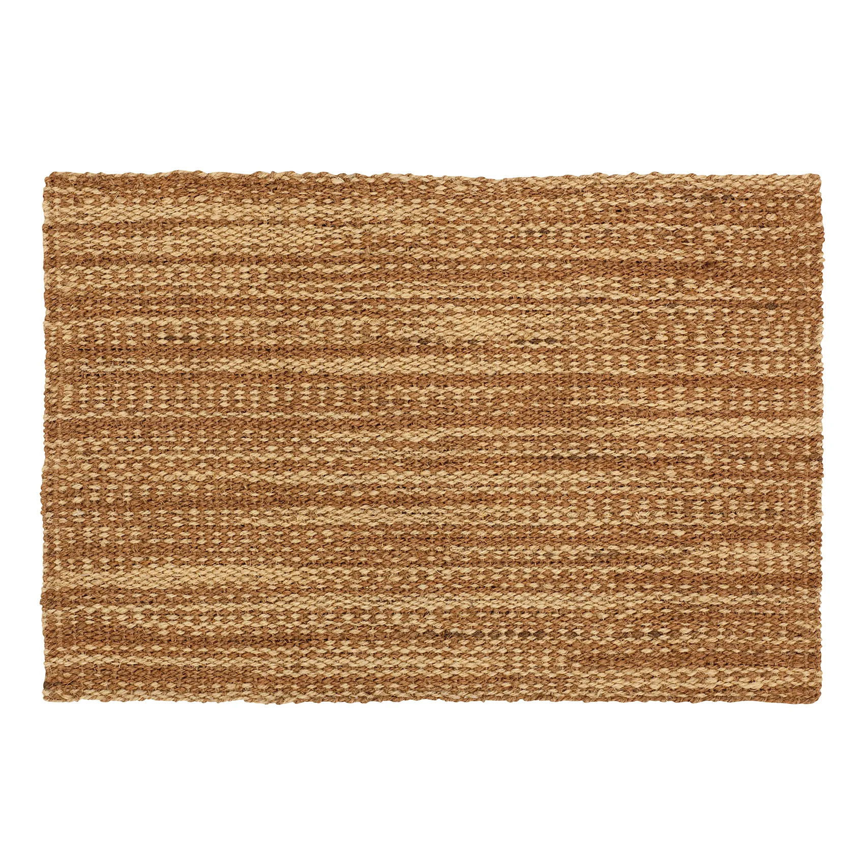 Coir vloerkleed natuur 50x80 cm, Melange Dixie