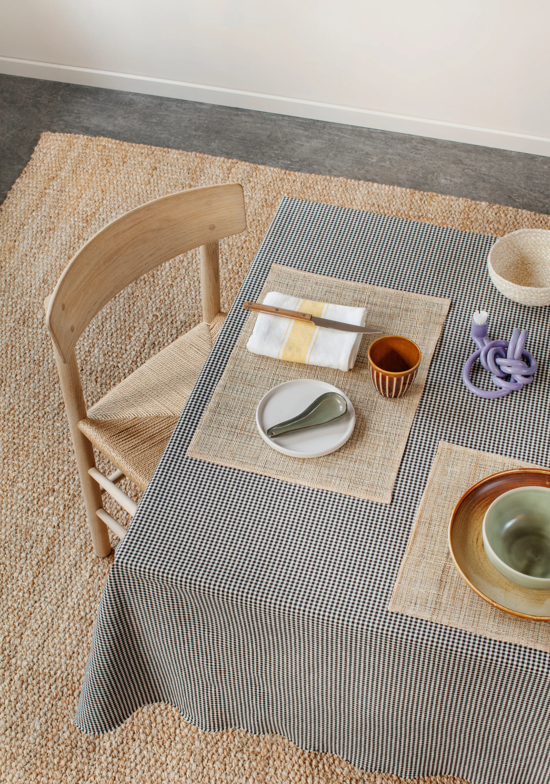 Dixie linnen placemat, Natural Dixie