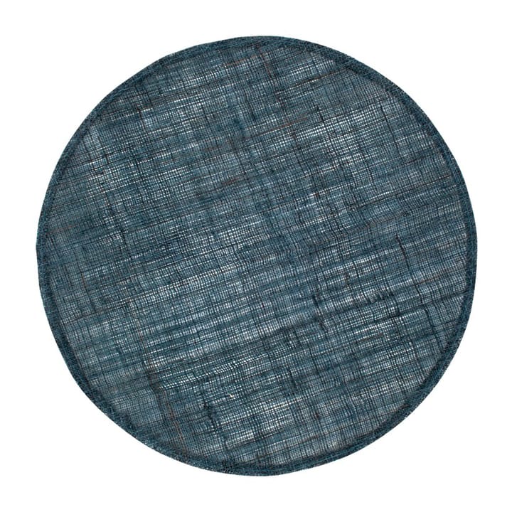 Dixie linnen placemat rond - donkerblauw - Dixie