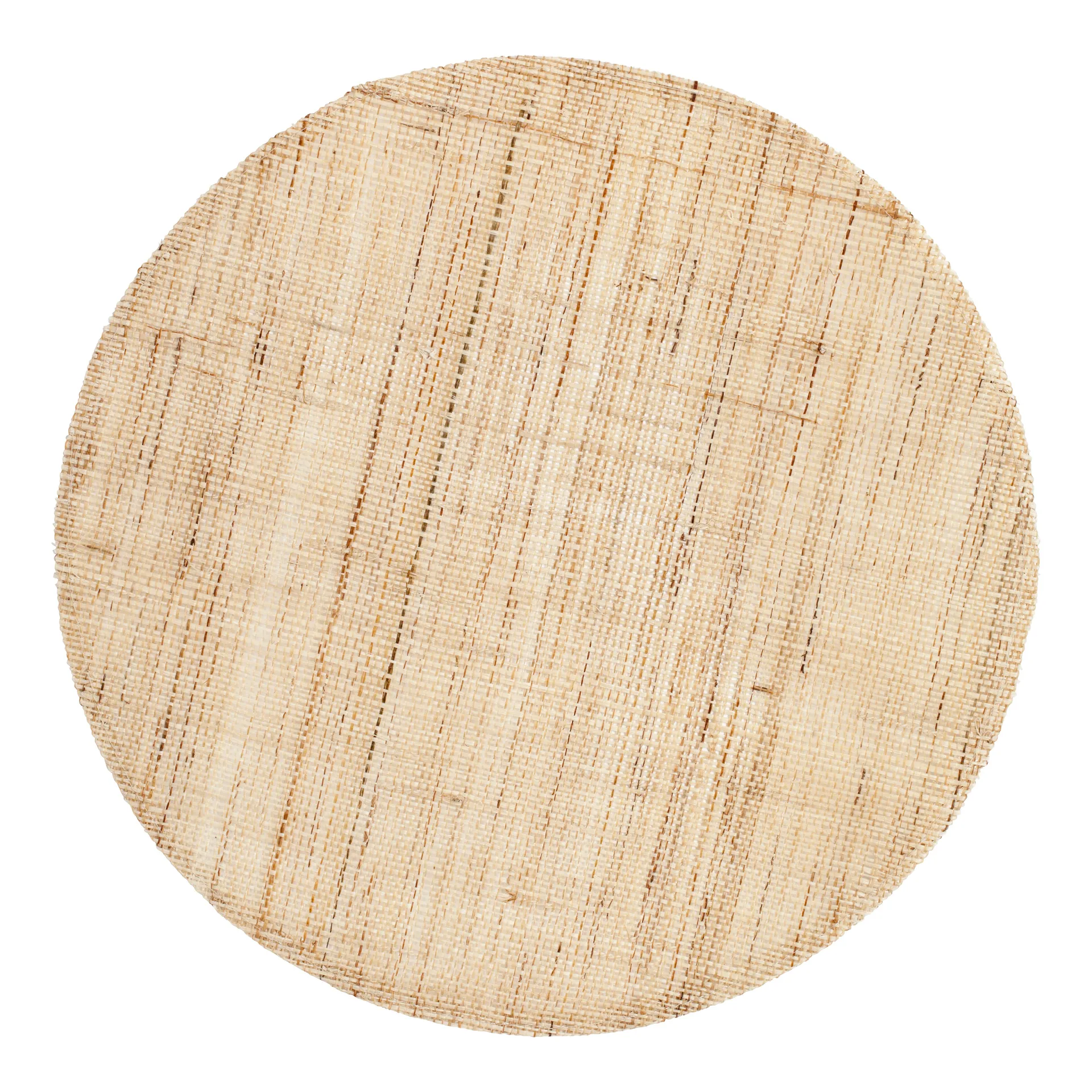 Dixie linnen placemat rond, Natural Dixie
