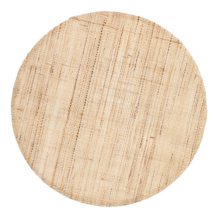 Dixie linnen placemat rond - Natural - Dixie