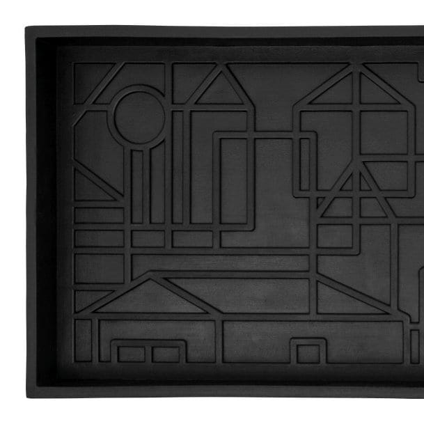 Dixie schoenenbord, Villastad - 36 x 85 cm. Dixie