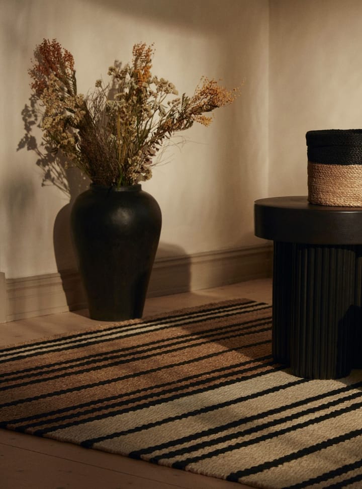 Elin jute vloerkleed gestreept, 160x230 cm Dixie