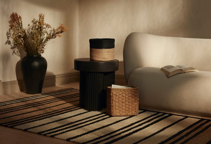 Elin jute vloerkleed gestreept, 160x230 cm Dixie
