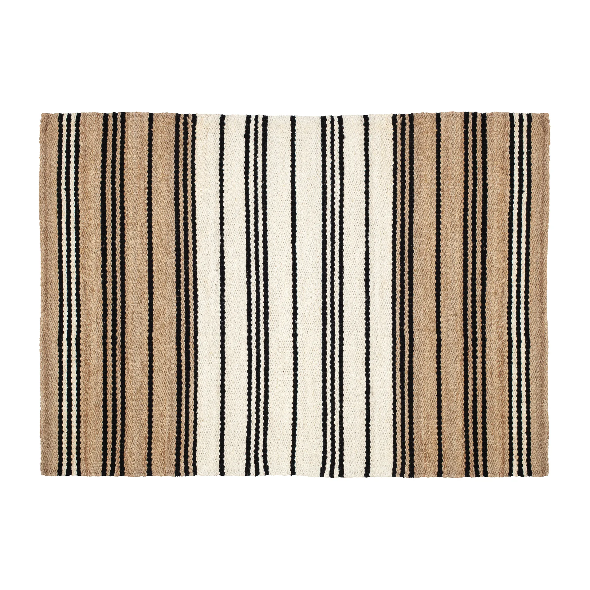 Elin jute vloerkleed gestreept, 160x230 cm Dixie