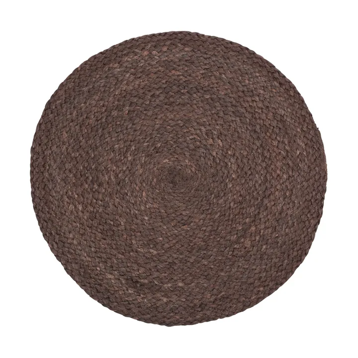 Elin placemat Ø38 cm - Coffee - Dixie