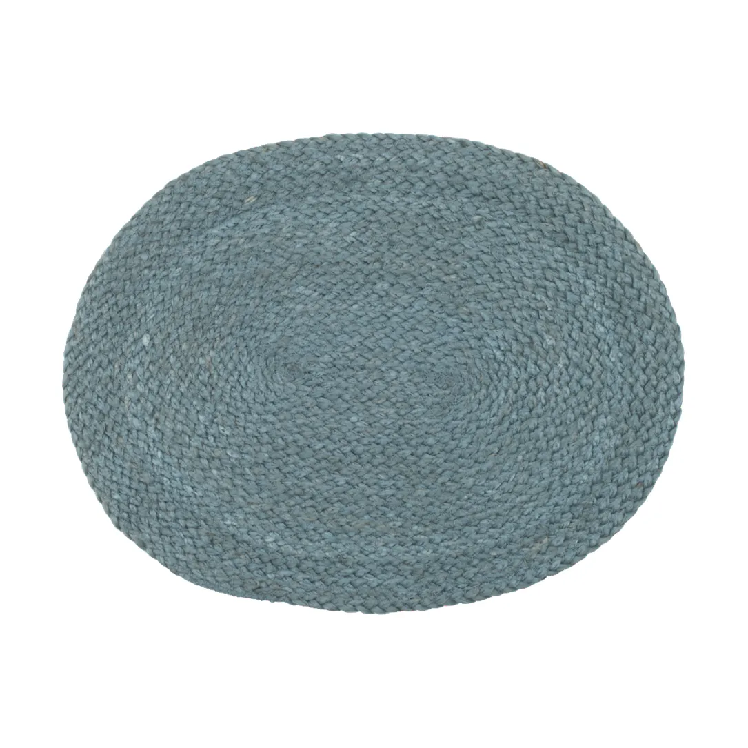 Elin placemat ovaal, Horizon blue Dixie
