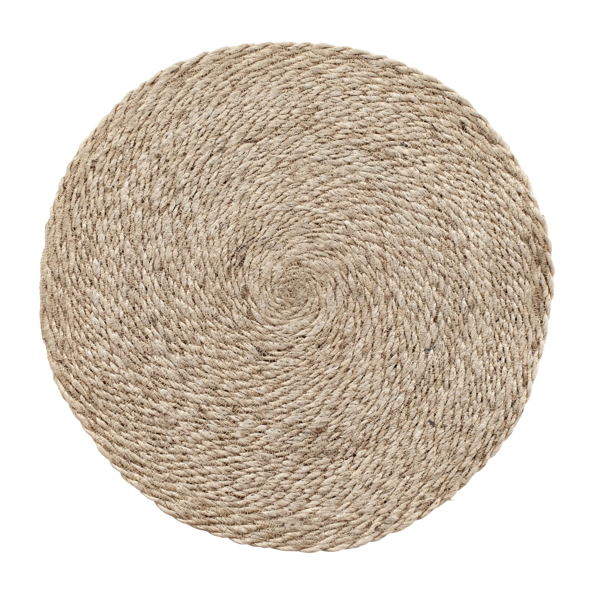 Elin placemat twist Ø38 cm, Natuur-grijs Dixie