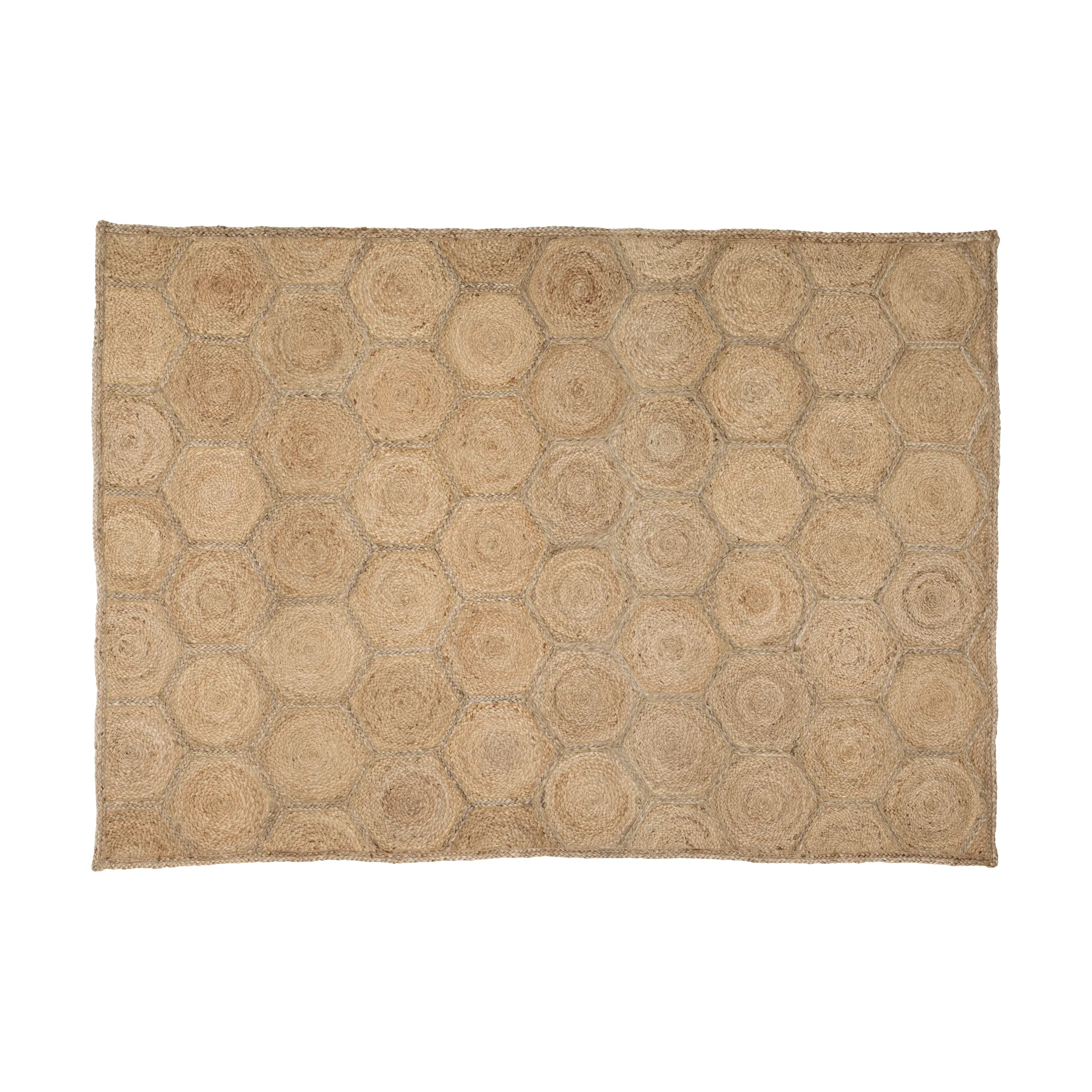Elin vloerkleed, Honey comb natural, 160x230 cm Dixie