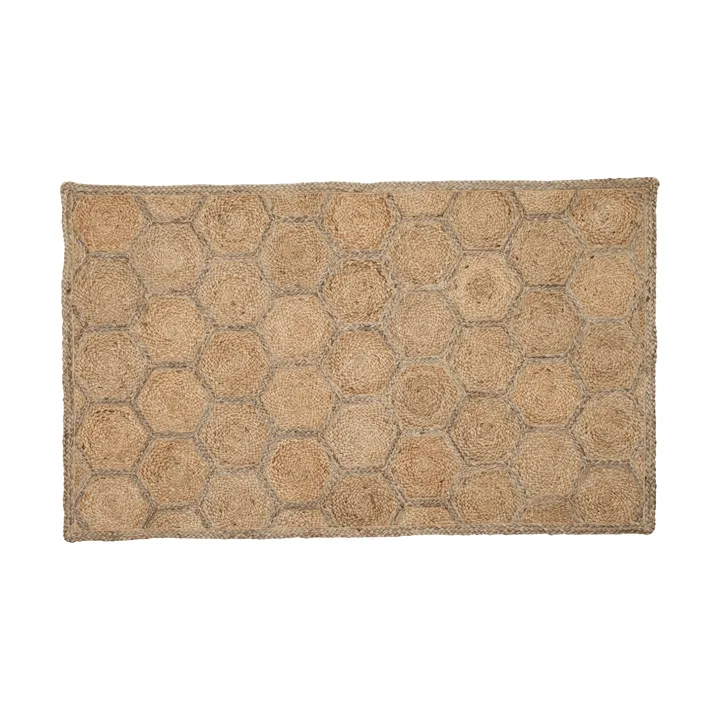 Elin vloerkleed - Honey comb natural, 90x150 cm - Dixie