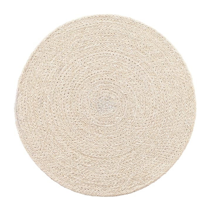 Ella placemat Ø38 cm - Wit - Dixie