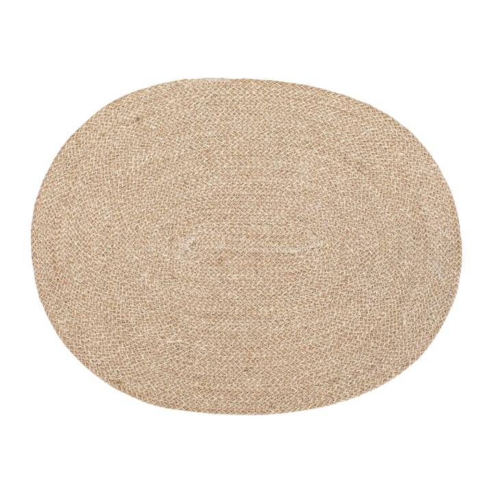 Ella placemat ovaal - Beige - Dixie