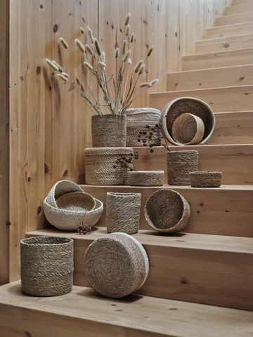 Emil broodmand 3-pack - naturel (beige) - Dixie