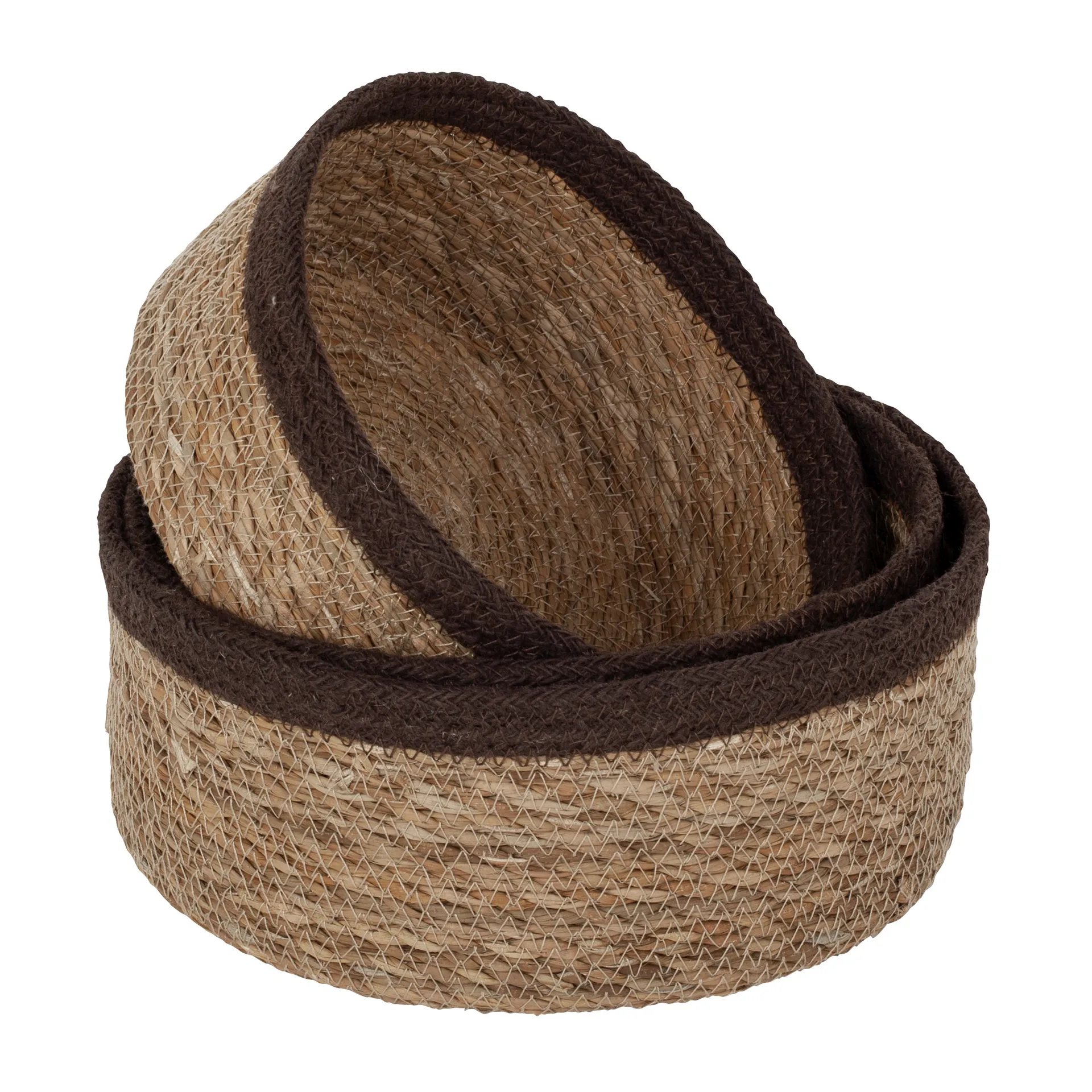 Emil broodmand 3-pack, Natuur-bruin Dixie