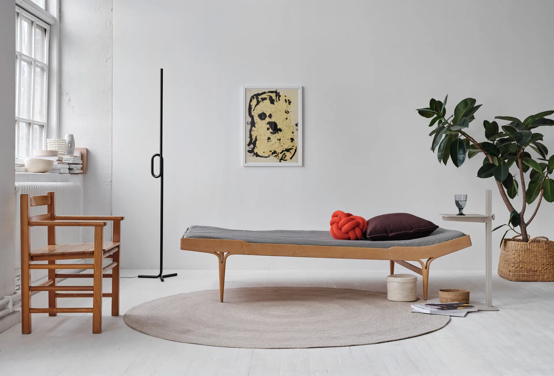 Emil seagrass mand small 4-pack, Natuur Dixie