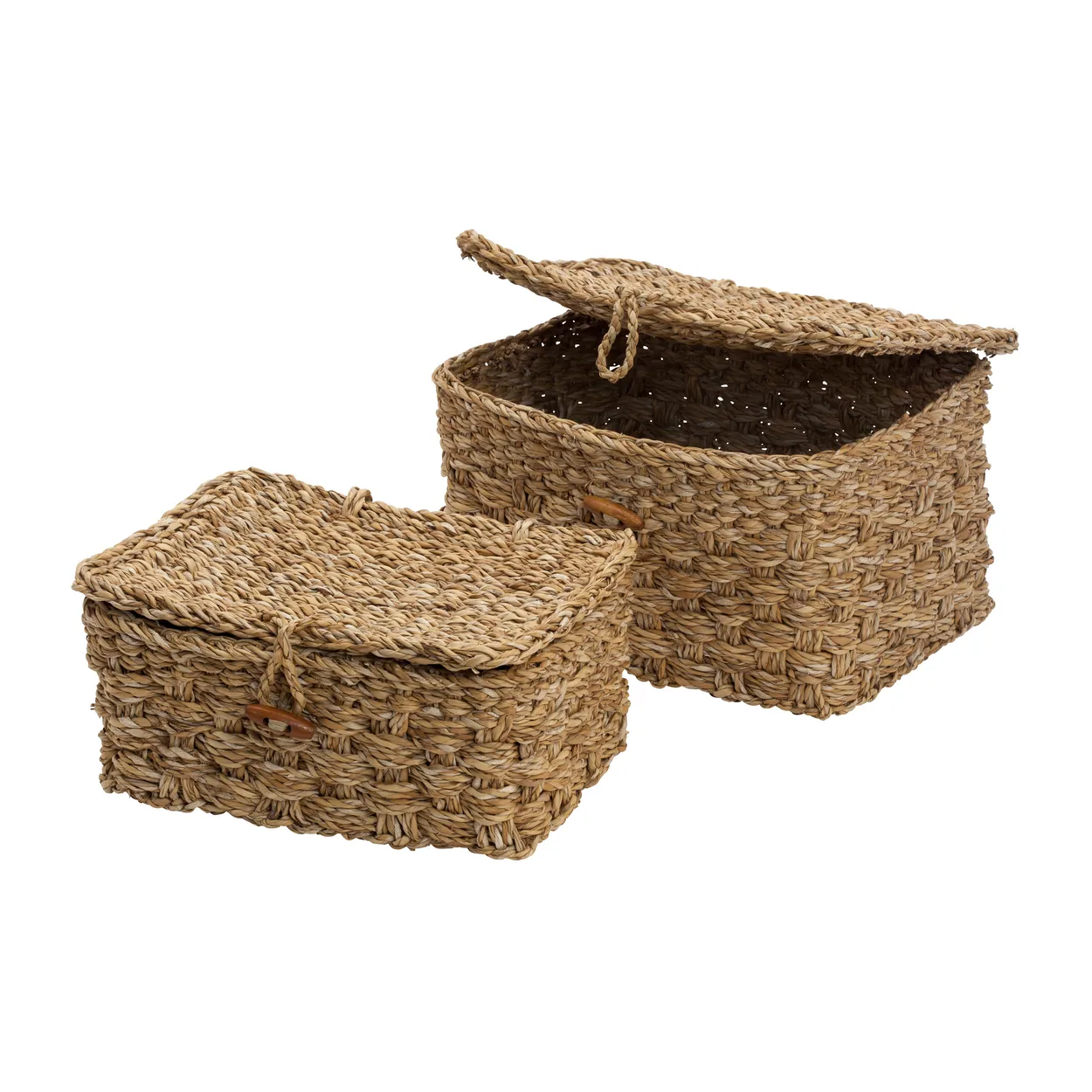 Dixie Esther opbergmand 2-pack Natuur | Scandinavisch Interieur | Opbergmanden | Bruin
