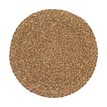 Esther placemat gevlochten - zeewier, Ø38 cm - Dixie