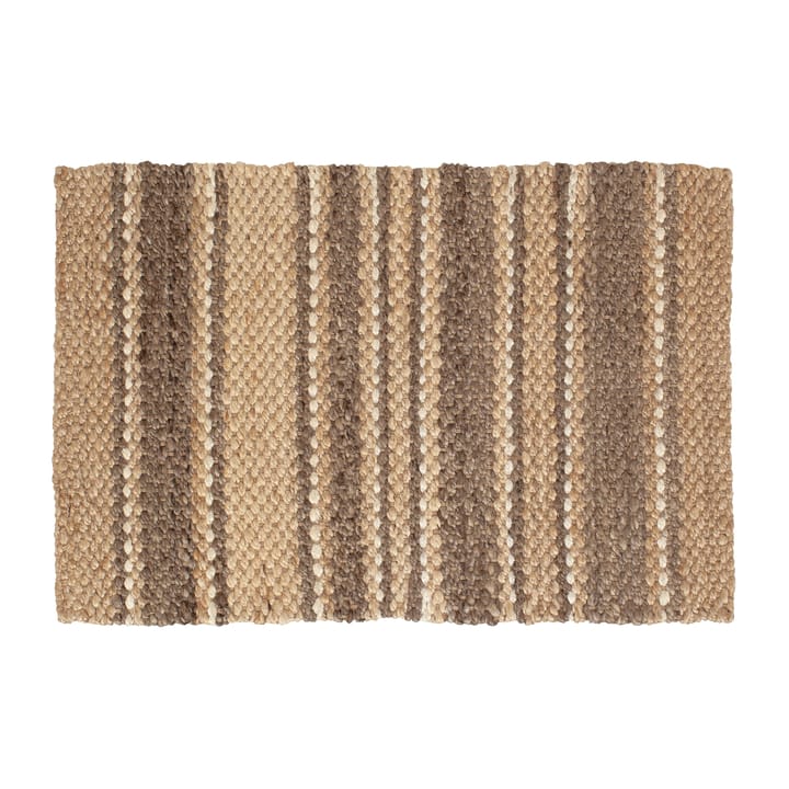Fanny striped deurmat - Natuur, 60x90 cm - Dixie
