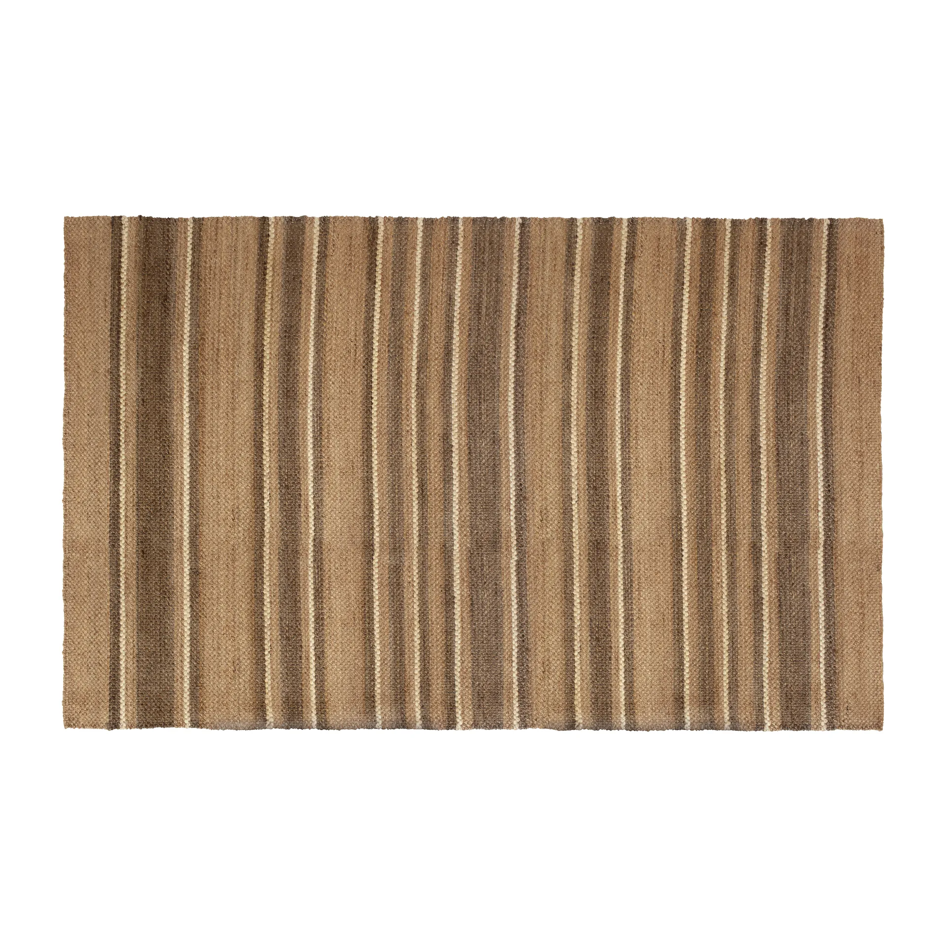 Fanny striped jute vloerkleed, Natuur, 190x290 cm Dixie