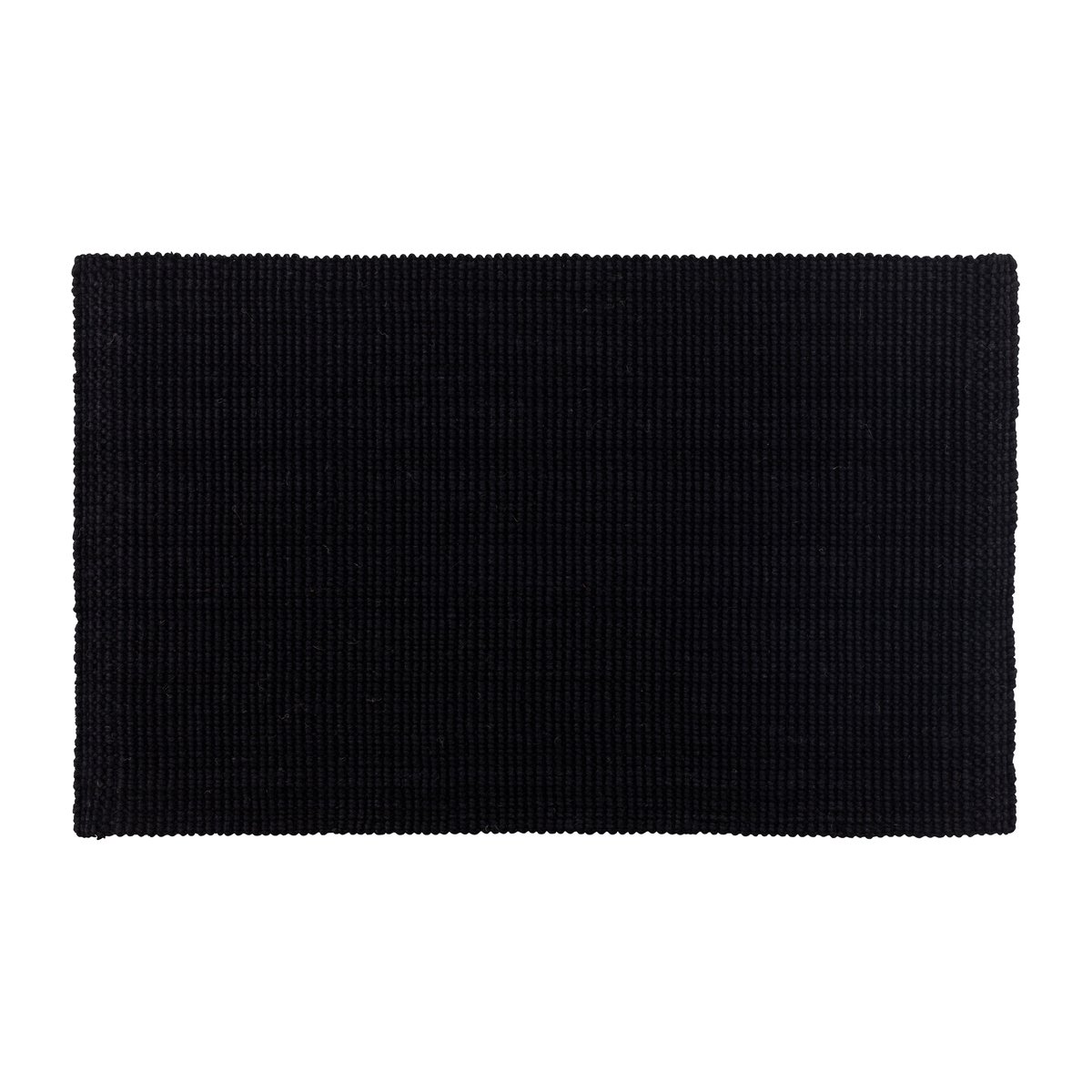 Dixie Fiona jute vloerkleed zwart 45x75 cm | Scandinavisch Interieur | Vloerkleden van natuurlijke vezels | Zwart