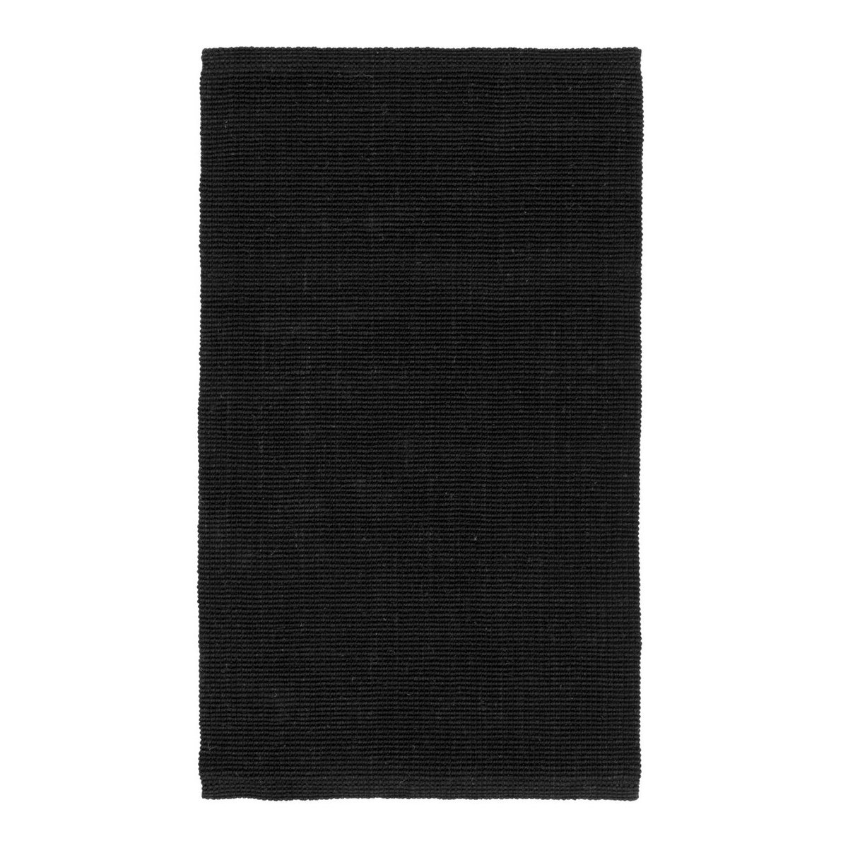 Dixie Fiona jute vloerkleed zwart 70 x 120 cm. | Scandinavisch Interieur | Vloerkleden van natuurlijke vezels | Zwart