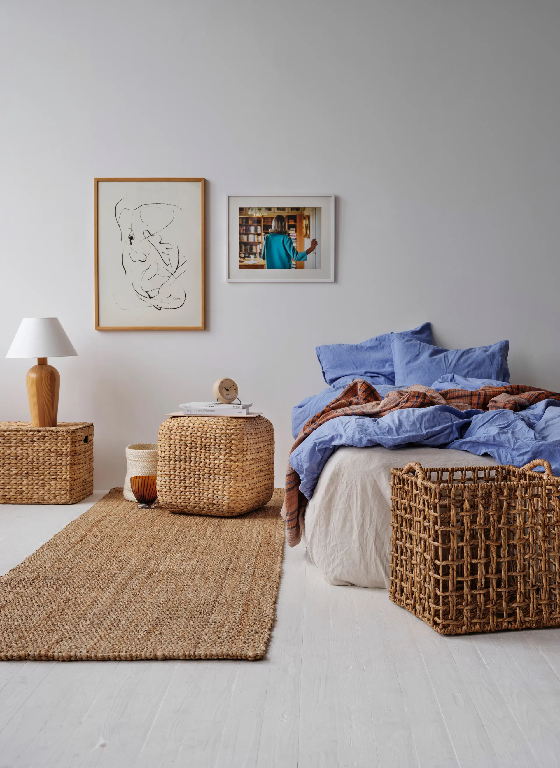 Freja vloerkleed 80x250 cm, Natuur Dixie