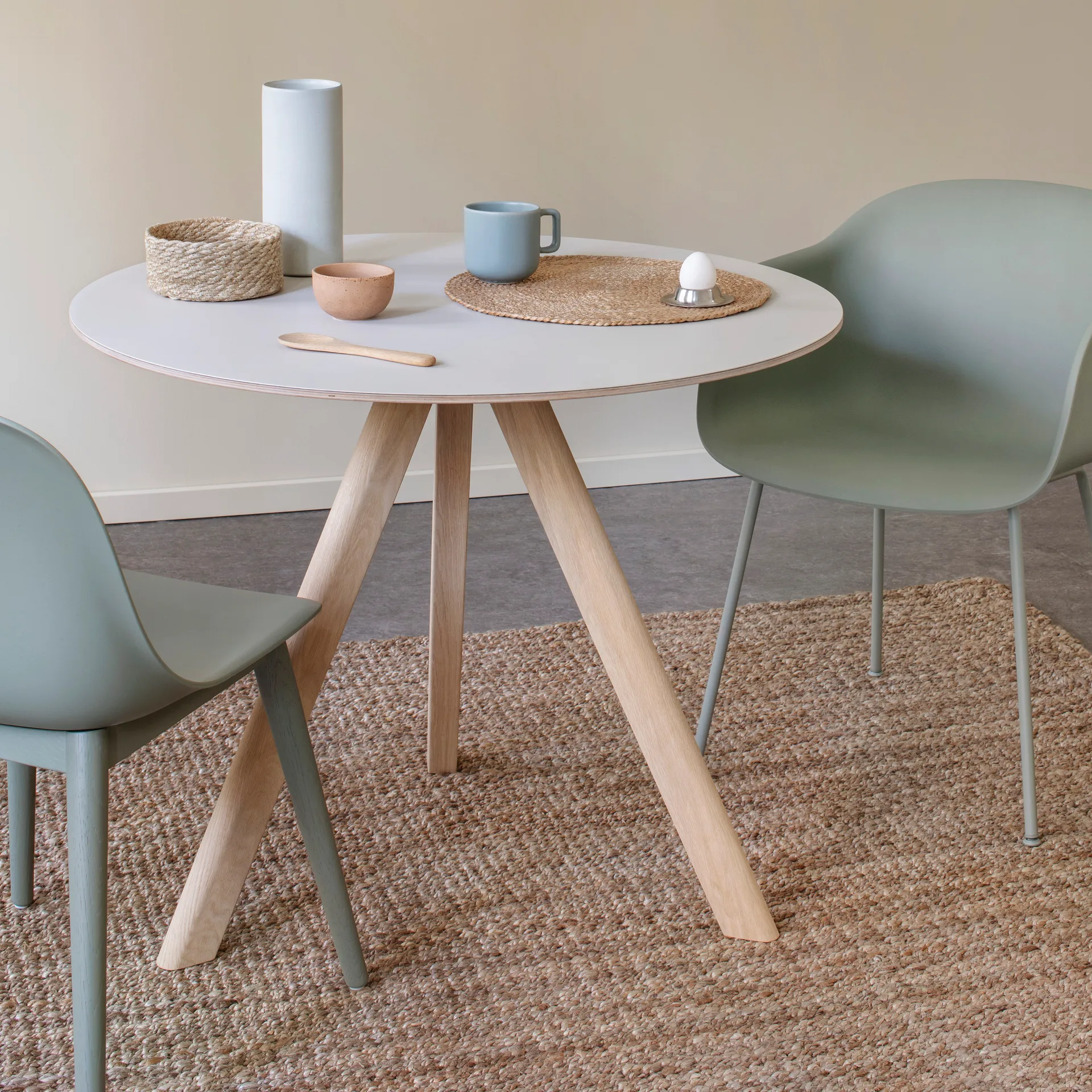 Freja vloerkleed natuur, 240x300 cm Dixie