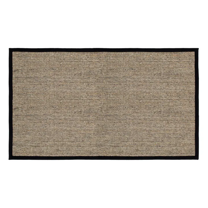 Jenny Sisal deurmat - Naturel-zwart, 70x120 cm - Dixie