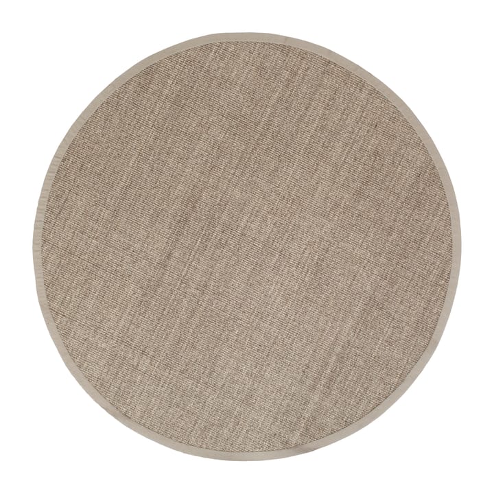 Jenny Sisal rond vloerkleed - Natural grey Ø250 cm - Dixie